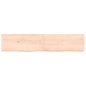 Ripiano a Parete 140x30x6 cm Legno Massello Rovere Non Trattato Ripiano a Parete 140x30x6 cm Legno Massello Rovere Non Trattato