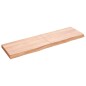 Ripiano Muro Marrone Chiaro 140x40x6cm Massello Rovere Trattato Ripiano Muro Marrone Chiaro 140x40x6cm Massello Rovere Trattato