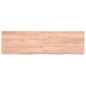 Ripiano Muro Marrone Chiaro 140x40x6cm Massello Rovere Trattato Ripiano Muro Marrone Chiaro 140x40x6cm Massello Rovere Trattato