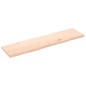 Ripiano a Parete 160x40x4 cm Legno Massello Rovere Non Trattato Ripiano a Parete 160x40x4 cm Legno Massello Rovere Non Trattato