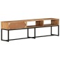 Mobile Porta TV 160x30x45 cm in Legno Massello di Acacia Mobile Porta TV 160x30x45 cm in Legno Massello di Acacia