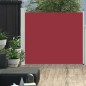 vidaXL Tenda Laterale Retrattile per Patio 100x300 cm Rossa vidaXL Tenda Laterale Retrattile per Patio 100x300 cm Rossa