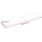 vidaXL Ripiano Muro Marrone 180x40x(2-6) cm Massello Rovere Trattato vidaXL Ripiano Muro Marrone 180x40x(2-6) cm Massello Rovere Trattato