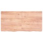 Ripiano Muro Marrone Chiaro 120x60x6cm Massello Rovere Trattato