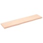 Ripiano a Parete 180x40x6 cm Legno Massello Rovere Non Trattato Ripiano a Parete 180x40x6 cm Legno Massello Rovere Non Trattato