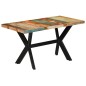 Tavolo da Pranzo 140x70x75 cm in Legno Massello di Recupero