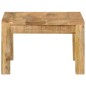 Tavolino da Salotto 55x55x35 cm in Legno Massello di Mango Tavolino da Salotto 55x55x35 cm in Legno Massello di Mango