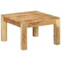 Tavolino da Salotto 55x55x35 cm in Legno Massello di Mango Tavolino da Salotto 55x55x35 cm in Legno Massello di Mango