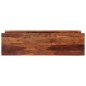 vidaXL Mobile TV con Ante 112x30x40 cm in Legno Massello di Acacia