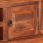vidaXL Mobile TV con Ante 112x30x40 cm in Legno Massello di Acacia