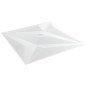 Pannelli Murali 48 pz Bianchi 50x50 cm EPS 12 m² Stella Pannelli Murali 48 pz Bianchi 50x50 cm EPS 12 m² Stella