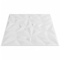 vidaXL Pannelli Murali 12 pz Bianchi 50x50 cm XPS 3 m² Ametista vidaXL Pannelli Murali 12 pz Bianchi 50x50 cm XPS 3 m² Ametista