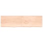 Ripiano a Parete 220x60x4 cm Legno Massello Rovere Non Trattato Ripiano a Parete 220x60x4 cm Legno Massello Rovere Non Trattato
