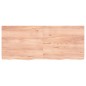 Ripiano Muro Marrone Chiaro 120x50x4cm Massello Rovere Trattato Ripiano Muro Marrone Chiaro 120x50x4cm Massello Rovere Trattato