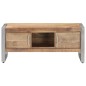 vidaXL Tavolino da Salotto 95x50x40 cm in Legno di Mango Grezzo vidaXL Tavolino da Salotto 95x50x40 cm in Legno di Mango Grezzo