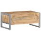vidaXL Tavolino da Salotto 95x50x40 cm in Legno di Mango Grezzo vidaXL Tavolino da Salotto 95x50x40 cm in Legno di Mango Grezzo