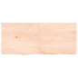 vidaXL Ripiano a Parete 140x60x(2-6) cm Massello Rovere Non Trattato vidaXL Ripiano a Parete 140x60x(2-6) cm Massello Rovere Non Trattato