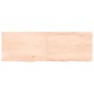 Ripiano a Parete 120x40x4 cm Legno Massello Rovere Non Trattato Ripiano a Parete 120x40x4 cm Legno Massello Rovere Non Trattato