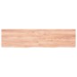 vidaXL Ripiano Muro Marrone 160x40x(2-4) cm Massello Rovere Trattato vidaXL Ripiano Muro Marrone 160x40x(2-4) cm Massello Rovere Trattato