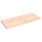 Ripiano a Parete 140x60x4 cm Legno Massello Rovere Non Trattato Ripiano a Parete 140x60x4 cm Legno Massello Rovere Non Trattato