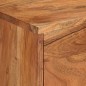 Mobile TV Marrone Miele e Grigio 110x30x50cm in Legno di Acacia Mobile TV Marrone Miele e Grigio 110x30x50cm in Legno di Acacia
