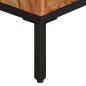 Mobile TV Marrone Miele e Grigio 110x30x50cm in Legno di Acacia Mobile TV Marrone Miele e Grigio 110x30x50cm in Legno di Acacia