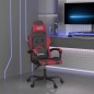 vidaXL Sedia Gaming Nero e Rosso Vino in Similpelle vidaXL Sedia Gaming Nero e Rosso Vino in Similpelle