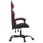 vidaXL Sedia Gaming Nero e Rosso Vino in Similpelle vidaXL Sedia Gaming Nero e Rosso Vino in Similpelle