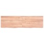 Ripiano Muro Marrone Chiaro 140x40x4cm Massello Rovere Trattato Ripiano Muro Marrone Chiaro 140x40x4cm Massello Rovere Trattato