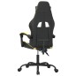 Sedia da Gaming Nera e Oro in Similpelle Sedia da Gaming Nera e Oro in Similpelle