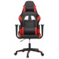 Sedia da Gaming Nera e Rossa in Similpelle Sedia da Gaming Nera e Rossa in Similpelle