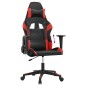 Sedia da Gaming Nera e Rossa in Similpelle Sedia da Gaming Nera e Rossa in Similpelle