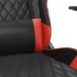 Sedia da Gaming Nera e Rossa in Similpelle Sedia da Gaming Nera e Rossa in Similpelle
