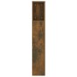 Testiera con Scomparti Rovere Fumo 140x18,5x104,5 cm Testiera con Scomparti Rovere Fumo 140x18,5x104,5 cm