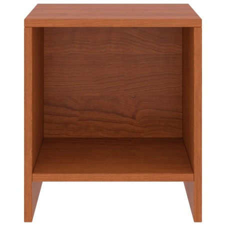 Comodino Marrone Miele 35x30x40 cm in Legno Massello di Pino