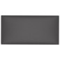 Pannelli Murali 12 pz Grigi 60x30 cm Similpelle 2,16 m² Pannelli Murali 12 pz Grigi 60x30 cm Similpelle 2,16 m²
