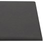 Pannelli Murali 12 pz Grigi 60x30 cm Similpelle 2,16 m² Pannelli Murali 12 pz Grigi 60x30 cm Similpelle 2,16 m²