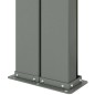 Tenda da Sole Laterale Retrattile Marrone 140x600 cm Tenda da Sole Laterale Retrattile Marrone 140x600 cm