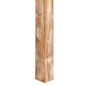 vidaXL Tavolo da Pranzo 110x55x76 cm in Legno Massello di Recupero