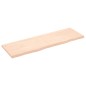 Ripiano a Parete 160x50x4 cm Legno Massello Rovere Non Trattato Ripiano a Parete 160x50x4 cm Legno Massello Rovere Non Trattato