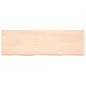Ripiano a Parete 160x50x4 cm Legno Massello Rovere Non Trattato Ripiano a Parete 160x50x4 cm Legno Massello Rovere Non Trattato