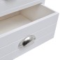 Comodini In Stile Francese 2 Pezzi Bianco Comodini In Stile Francese 2 Pezzi Bianco