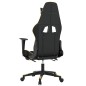 vidaXL Sedia da Gaming con Poggiapiedi Nero e Oro in Similpelle vidaXL Sedia da Gaming con Poggiapiedi Nero e Oro in Similpelle