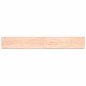 Ripiano a Parete 220x30x4 cm Legno Massello Rovere Non Trattato