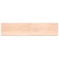 vidaXL Ripiano a Parete 220x50x(2-6) cm Massello Rovere Non Trattato vidaXL Ripiano a Parete 220x50x(2-6) cm Massello Rovere Non Trattato