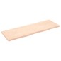 Ripiano a Parete 180x60x4 cm Legno Massello Rovere Non Trattato Ripiano a Parete 180x60x4 cm Legno Massello Rovere Non Trattato
