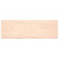 Ripiano a Parete 180x60x4 cm Legno Massello Rovere Non Trattato Ripiano a Parete 180x60x4 cm Legno Massello Rovere Non Trattato