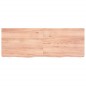 Ripiano Muro Marrone Chiaro 140x50x6cm Massello Rovere Trattato Ripiano Muro Marrone Chiaro 140x50x6cm Massello Rovere Trattato