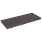 Ripiano Muro Grigio Scuro 120x50x6 cm Massello Rovere Trattato Ripiano Muro Grigio Scuro 120x50x6 cm Massello Rovere Trattato