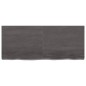 Ripiano Muro Grigio Scuro 120x50x6 cm Massello Rovere Trattato Ripiano Muro Grigio Scuro 120x50x6 cm Massello Rovere Trattato